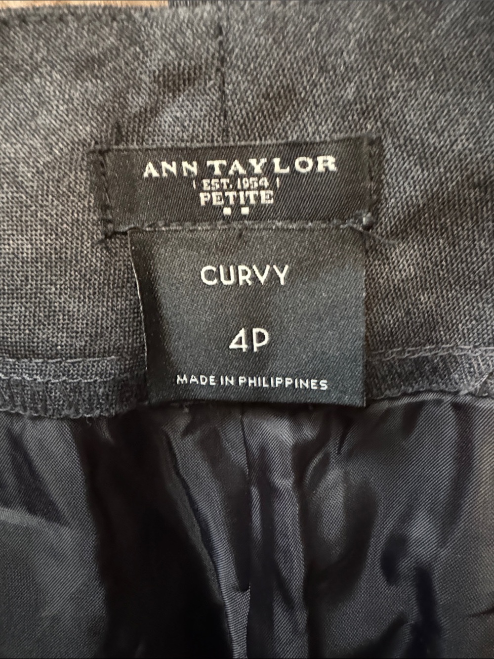 Ann Taylor Black Boot Cut Dress Pants - Picture 2 of 3